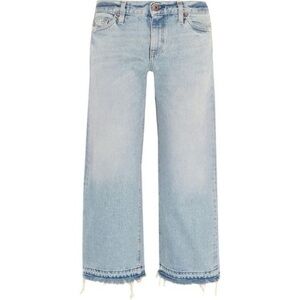 Simon Miller Blue Flare Wide Leg Denim